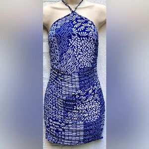 MISTY ROSE Halter Dress